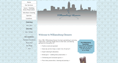 Desktop Screenshot of drycleanatwilliamsburg.com